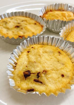 おからとヨーグルトのチョコバナナケーキ-レシピのメイン写真