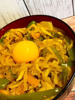 水増しレシピ☆切り干し大根の牛肉丼!-レシピのメイン写真