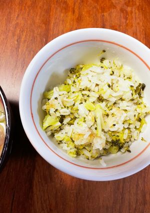 まるごとブロッコリーの炊き込みご飯-レシピのメイン写真
