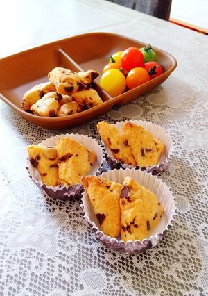 バレンタイン♡HM簡単ミニチョコスコーン-レシピのメイン写真