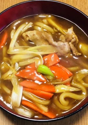 うどん屋さんのカレーうどん (辛口)-レシピのメイン写真