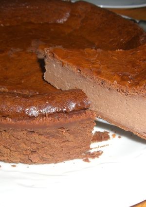 チョコレートベイクドチーズケーキ-レシピのメイン写真