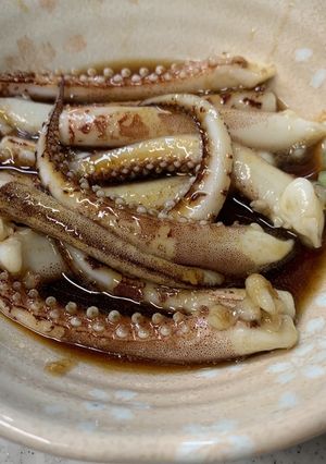 ゲソの煮詰め-レシピのメイン写真