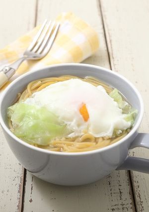 キャベツとたまごのスープヌードル-レシピのメイン写真
