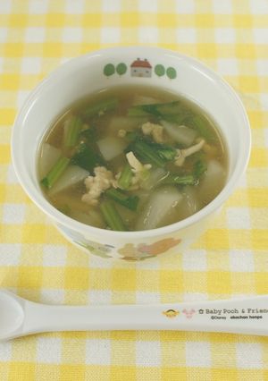 【離乳食初期】かぶのとろみ煮-レシピのメイン写真