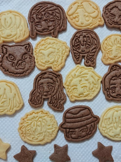 簡単型抜きクッキー(ケーキ用マーガリン)-レシピのメイン写真