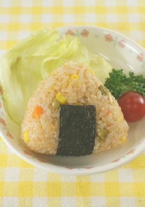 【幼児期】炊飯器で作るケチャップライス-レシピのメイン写真