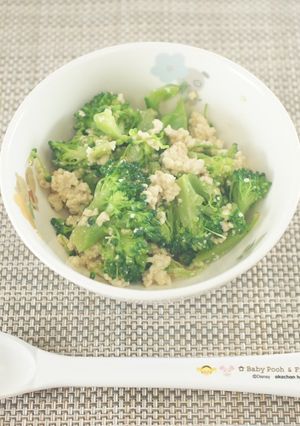 【離乳食中期】ブロッコリーの白和え-レシピのメイン写真