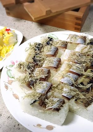 冷凍サバで鯖寿司バッテラ-レシピのメイン写真