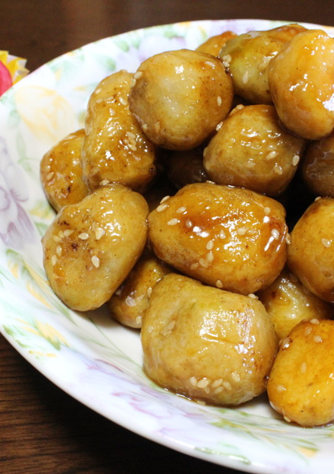 サトイモのもっちり照り焼き-レシピのメイン写真