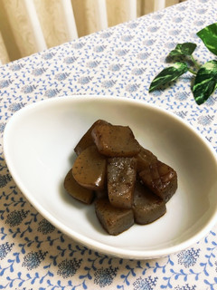 スピードおかず☆こんにゃくのしょうゆ炒め-レシピのメイン写真