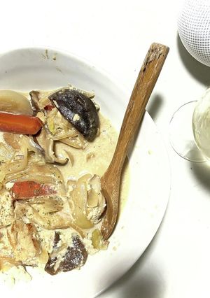 簡単！しいたけと鶏むね肉のシチュー♪-レシピのメイン写真
