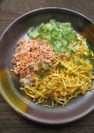 鮭と卵のちらし寿司-レシピのメイン写真