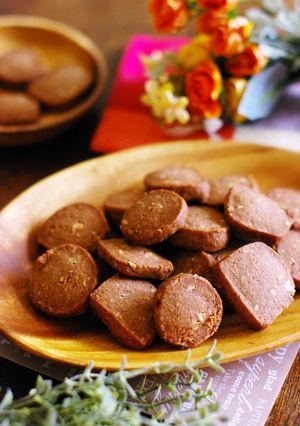 チョコナッツたっぷりザクザククッキー-レシピのメイン写真