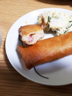 カリッモチットロッ☆ベーコン餅チーズ春巻-レシピのメイン写真