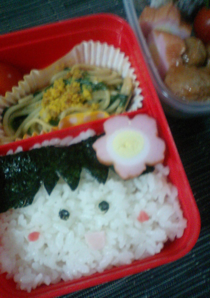 キャラ弁　　ちびまるこちゃん風♪-レシピのメイン写真