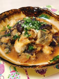 鱈となすの甘酢みぞれ煮-レシピのメイン写真