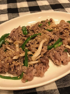 簡単 牛こま肉とピーマンのソース炒め-レシピのメイン写真