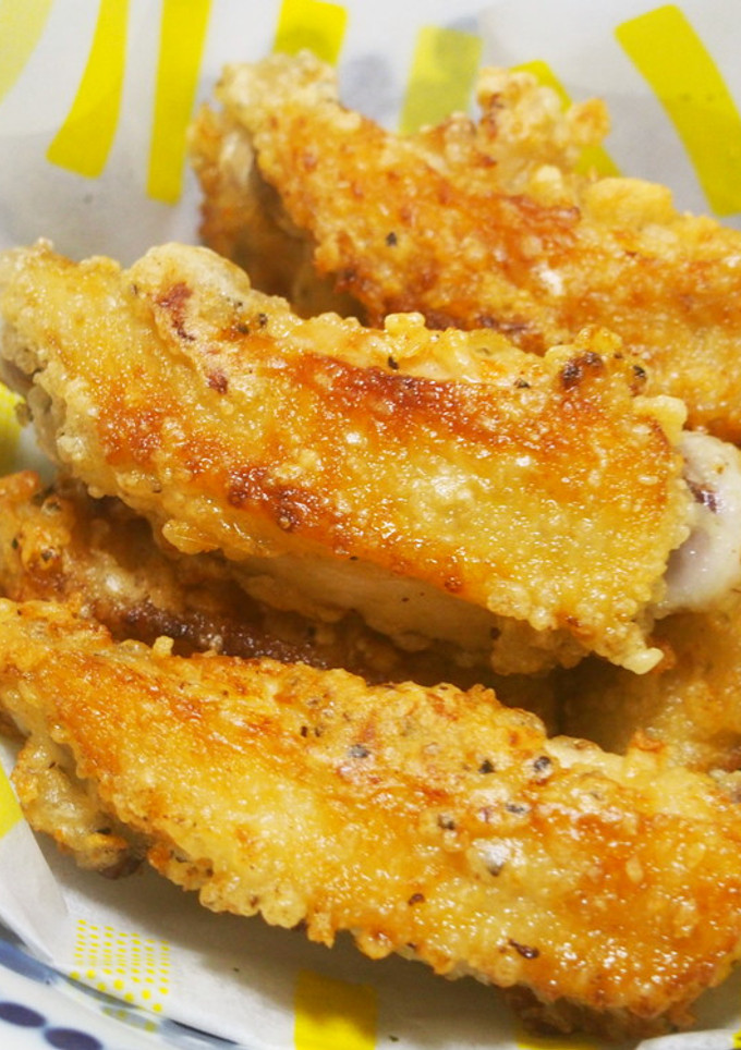 手羽中のコンソメ唐揚げ！サクサク食感♡-レシピのメイン写真