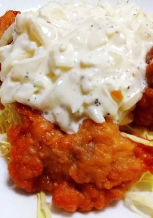市販の唐揚げにひと手間かけて!チキン南蛮-レシピのメイン写真
