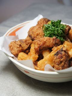 食材2つ*真さばと長芋の竜田揚げ-レシピのメイン写真