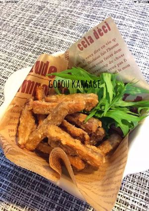 ごぼうのやみつき唐揚げ ＊おつまみにも＊-レシピのメイン写真