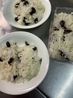 富山の味、黒豆おこわ、別名みたま-レシピのメイン写真