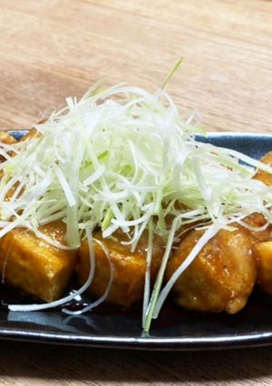 厚揚げ豆腐の甘辛豚バラ巻き-レシピのメイン写真