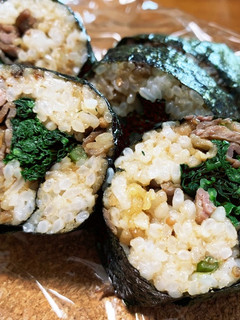 ケールと黒キャベツの海苔巻き-レシピのメイン写真