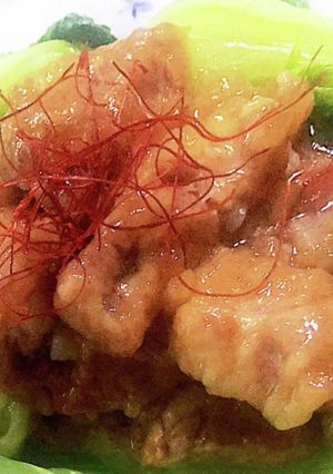 豚軟骨の豆豉醬蒸し。圧力鍋使用!-レシピのメイン写真