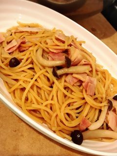 しめじとベーコンの和風パスタ-レシピのメイン写真