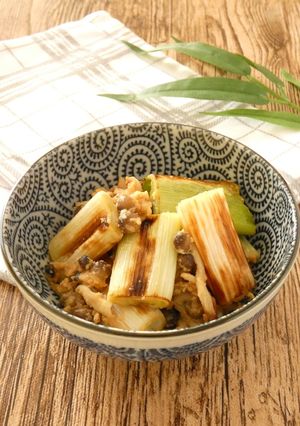 ネギとしめじの味噌チーズ和え-レシピのメイン写真