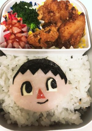 あつ森の住人☆幼稚園のお弁当-レシピのメイン写真