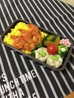 男子高校生弁当1/19エビチリ弁当-レシピのメイン写真
