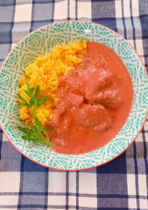 ビーツのココナッツチキンカレー-レシピのメイン写真