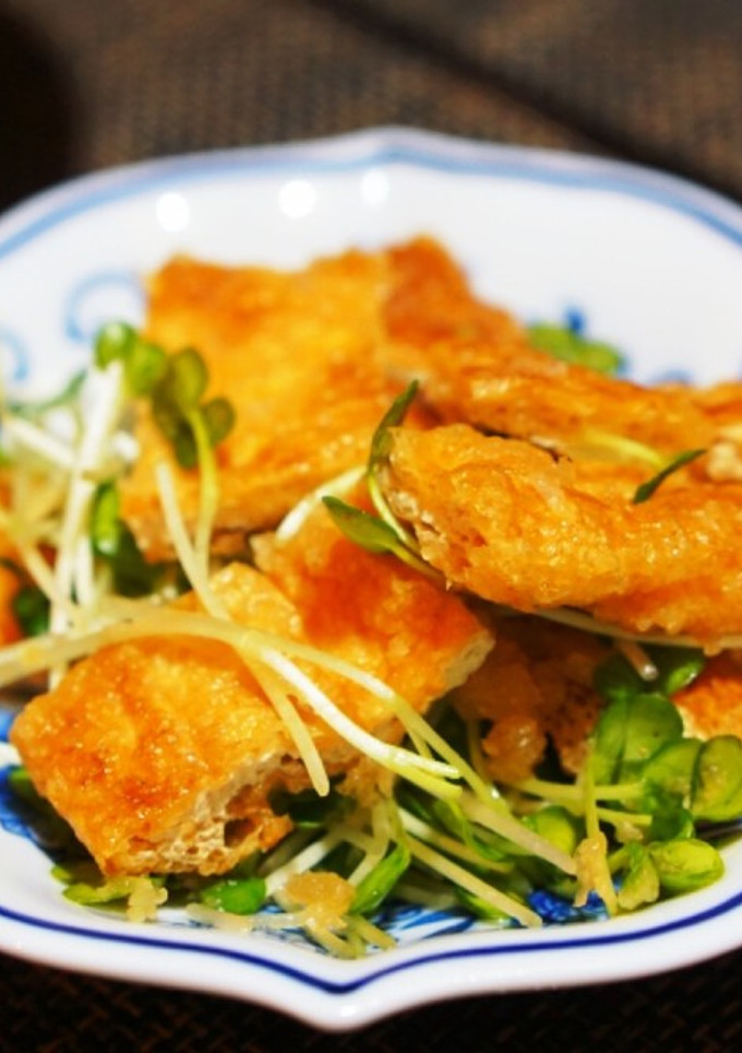 薄揚げとカイワレのおろし和え-レシピのメイン写真