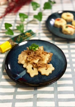 ちくわぶアレンジ☆なめたけ柚子胡椒和え-レシピのメイン写真