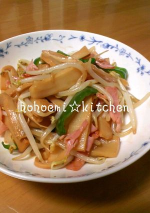 メンマとベーコンの炒め物-レシピのメイン写真