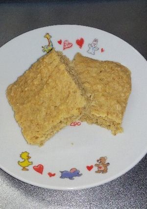 オートミールと豆腐のケーキ-レシピのメイン写真