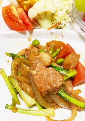 春のポークソテー-レシピのメイン写真