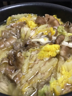 うどんスープで簡単ミルフィーユ鍋-レシピのメイン写真