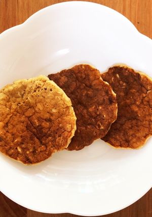 【BLW離乳食に】オートミールパンケーキ-レシピのメイン写真