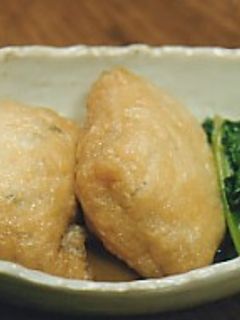 肉詰め油揚げのふくめ煮-レシピのメイン写真