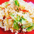 ♪レタスと紅鮭のチャーハン♪
