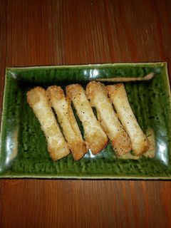 餃子の皮でチーズ巻き-レシピのメイン写真