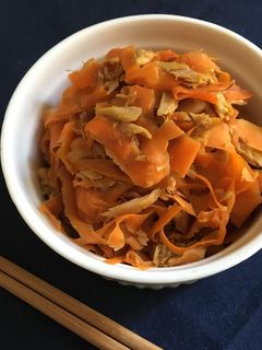 【レンジで簡単】にんじんしりしり風-レシピのメイン写真