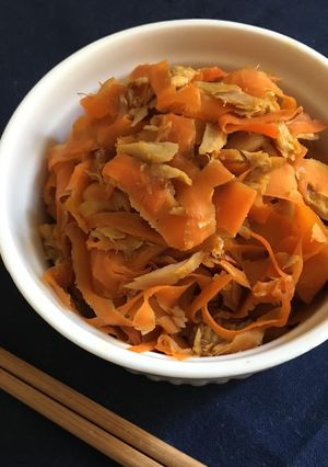 【レンジで簡単】にんじんしりしり風-レシピのメイン写真