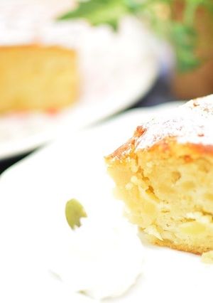バターなし♬混ぜるだけの簡単リンゴケーキ-レシピのメイン写真