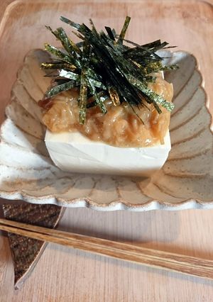 なめ茸やっこ-レシピのメイン写真