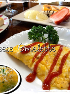 チーズオムレツ-レシピのメイン写真